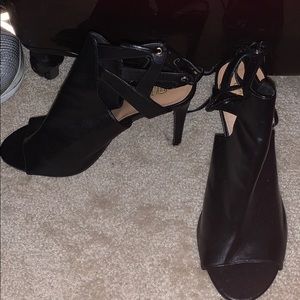 Black heels